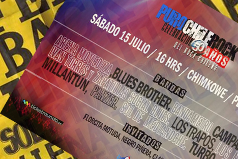 Puro Chile Rock reúne a una lista de próceres este sábado 15